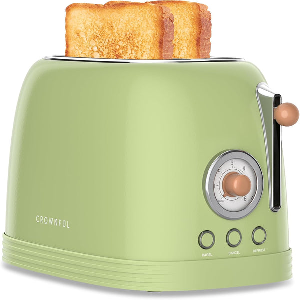 CROWNFUL 2-Slice Toaster