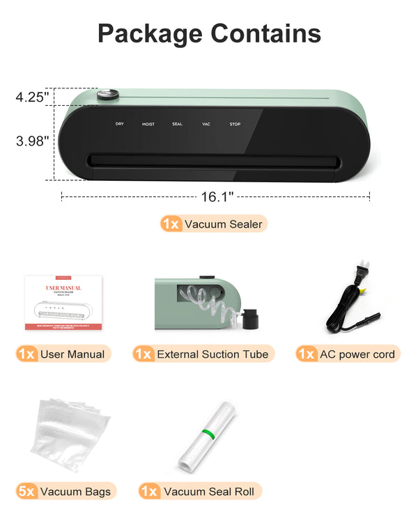CROWNFUL Vacuum Sealer
